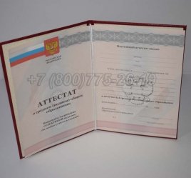 Аттестат За 11 Класс 2012г Серебро в Ростове-на-Дону